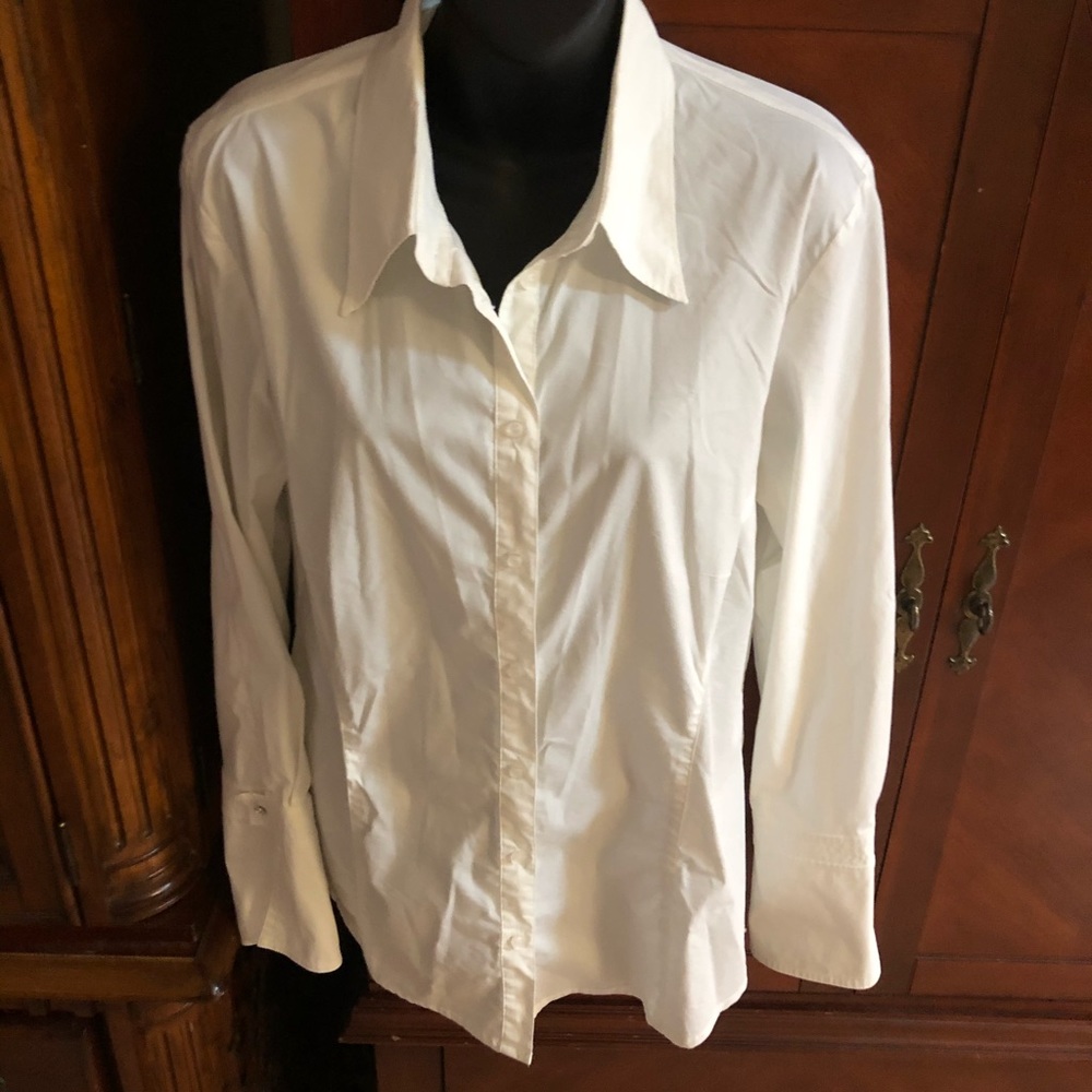S. Oliver White Shirt size appr: xl